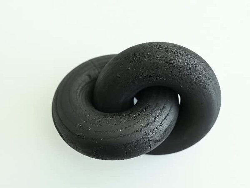 Rool Coffee Table Decor Items Coffee Table Books Decor Hardcover Book Shelf Decorative Objects Living Room Wood Knot Décor Black Décorations - Image 1