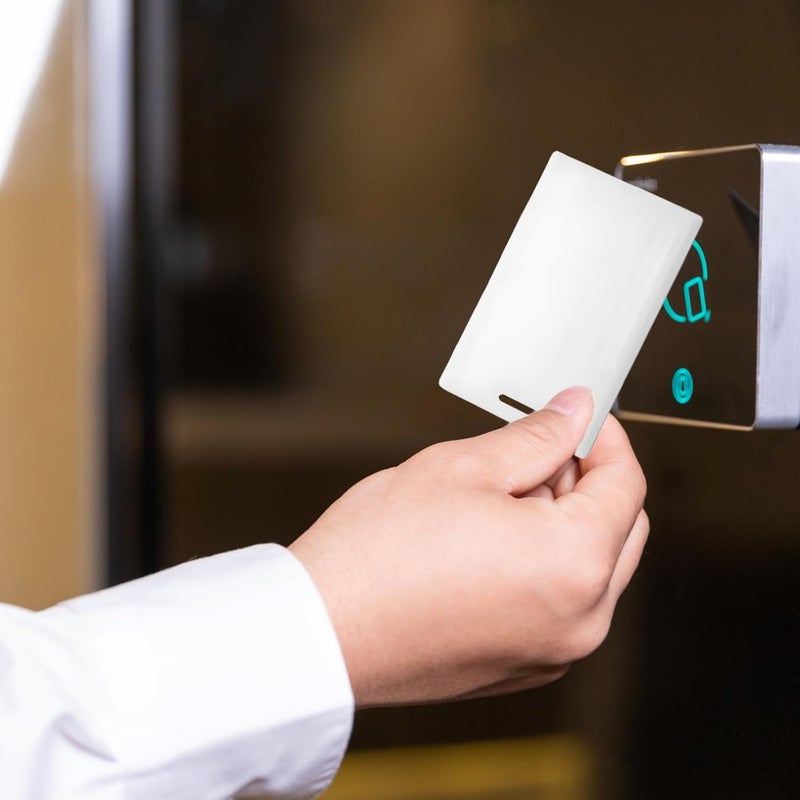 10 Pcs Em4100 Access Control Id Cards, Proximity Cards, 3.3 X 2.1 X 0.07 in, Abs & PVC Construction - Image 2