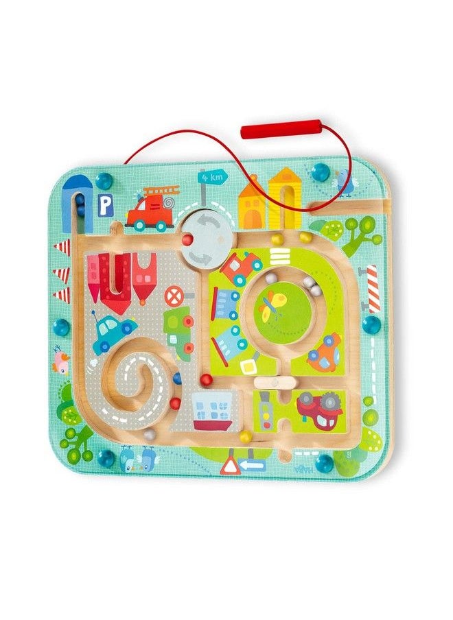 HABA - Town Maze Magnetic Puzzle Game Learning & Education Toys For Preschoolers - Image 1