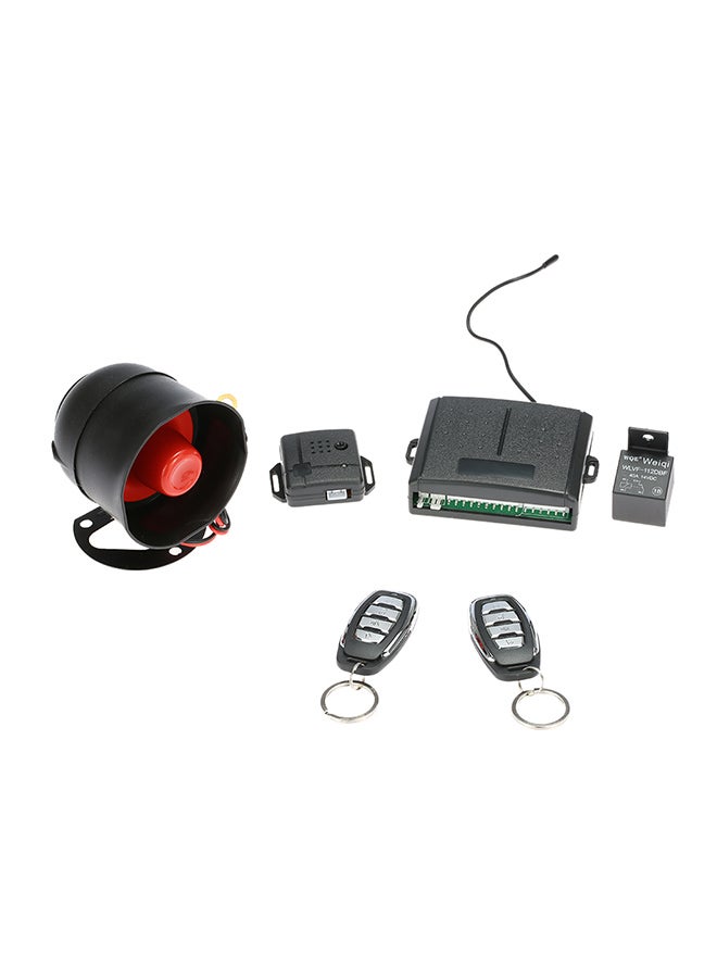 Generic 1-Way Car Vehicle Security System Protection Alarm with Siren 2 Remote  - Image 2