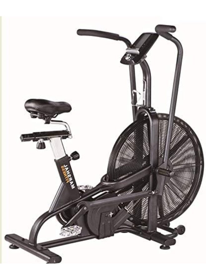 Marshal Fitness Professional Heavy Air Bike Commercial Air Bike Crossfit Assault Airbike Elliptical Trainer Fan Bike - Mfk-1635 - Image 2