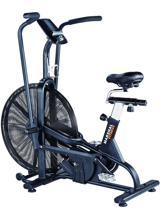 Marshal Fitness Professional Heavy Air Bike Commercial Air Bike Crossfit Assault Airbike Elliptical Trainer Fan Bike - Mfk-1635 - Image 1