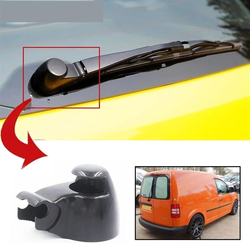 DEMULAX Rear Wiper Arm Washer Cover for VW Caddy - Image 5