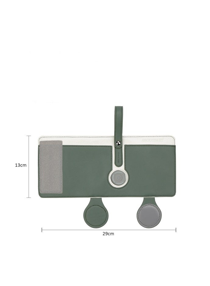 Three-speed Heated Baby Bottle Bag USB Car Portable PU Thermostatic Cup Sleeve Warmer Bag - Image 5