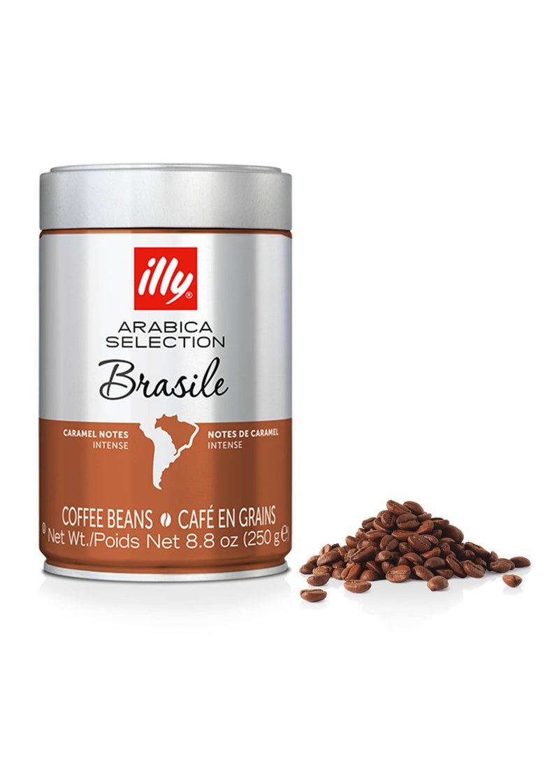 Illy Arabica Selection Brasile Cerrado Mineiro Whole Bean Coffee 250g - Image 1