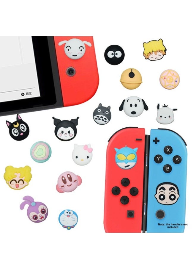 Generic Nintendo SWITCH Rocker Cap Ns Handle Cute Button Lite Rocker Cap OLED Silicone Cap Peripheral Accessories-Product Color:141  - Image 3