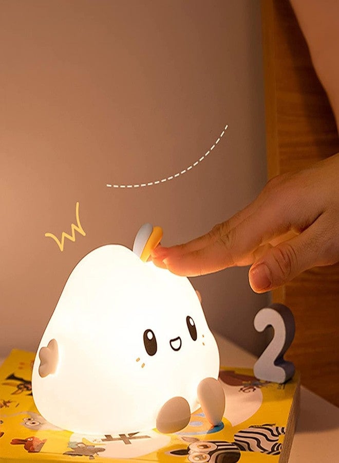 Kresal Cloud LED Night Light for Kids, Soft Silicone Light for Nursery, Bedroom Colorful Sleep Light with Touch Sensor Lamp for Children Bedroom Perfect Gifts Choice - Image 1
