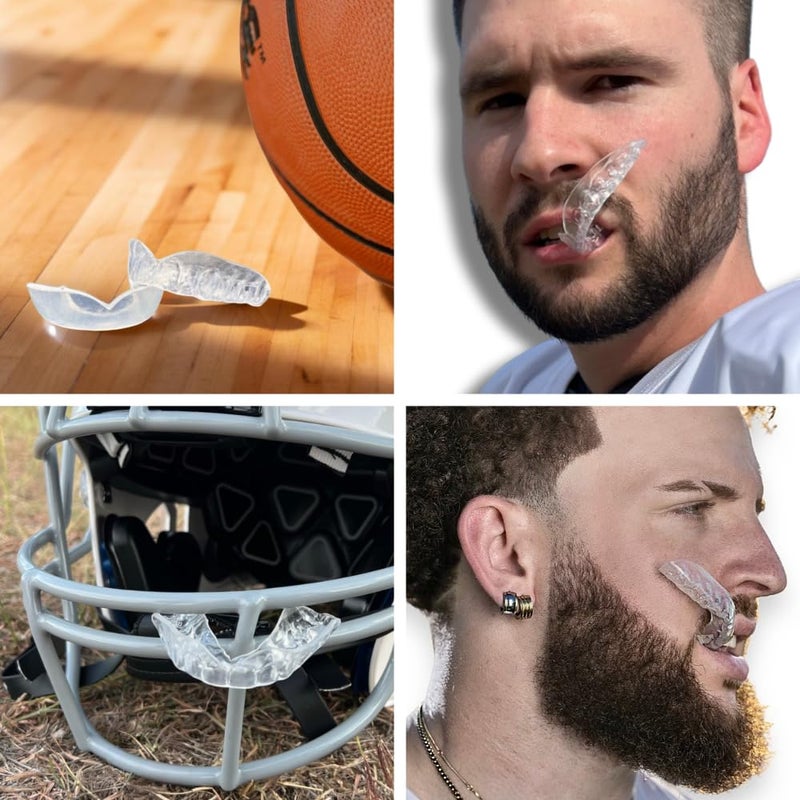 Zero-G Sports Mouthguard 1-Pack, Clear - Adult Size - Dental Grade Custom Fit - Basketball, Football, Soccer, Baseball, Hockey, Lacrosse, Teeth Grinding - Image 4