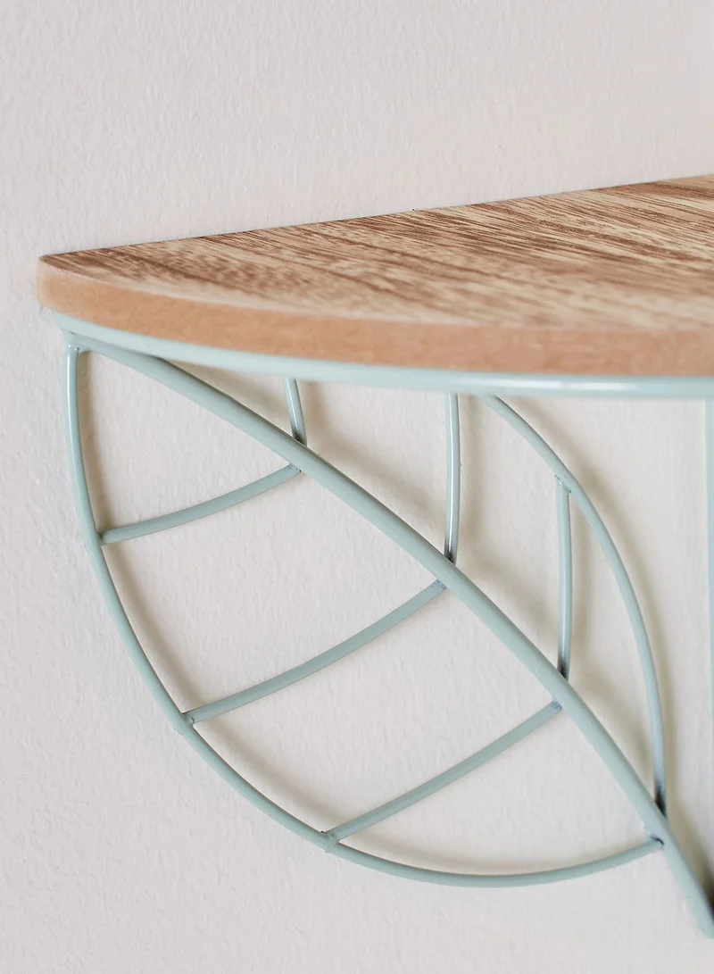 Sass & Belle Wire Leaf Corner Shelf