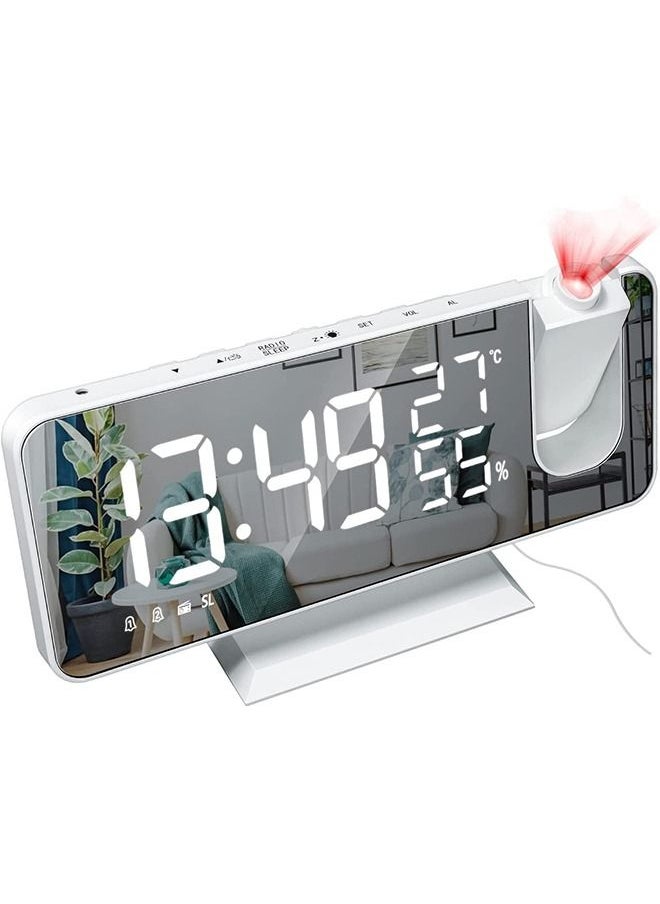 Arabest - LED Digital  Alarm Clock with Temperature Display, Dual Alarms, Snooze - Image 1