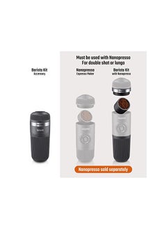 WACACO Barista Kit With Accessories Of Nanopresso Prtable Mini Esspresso Coffee Maker For Travel, Camping, Office  - Image 3