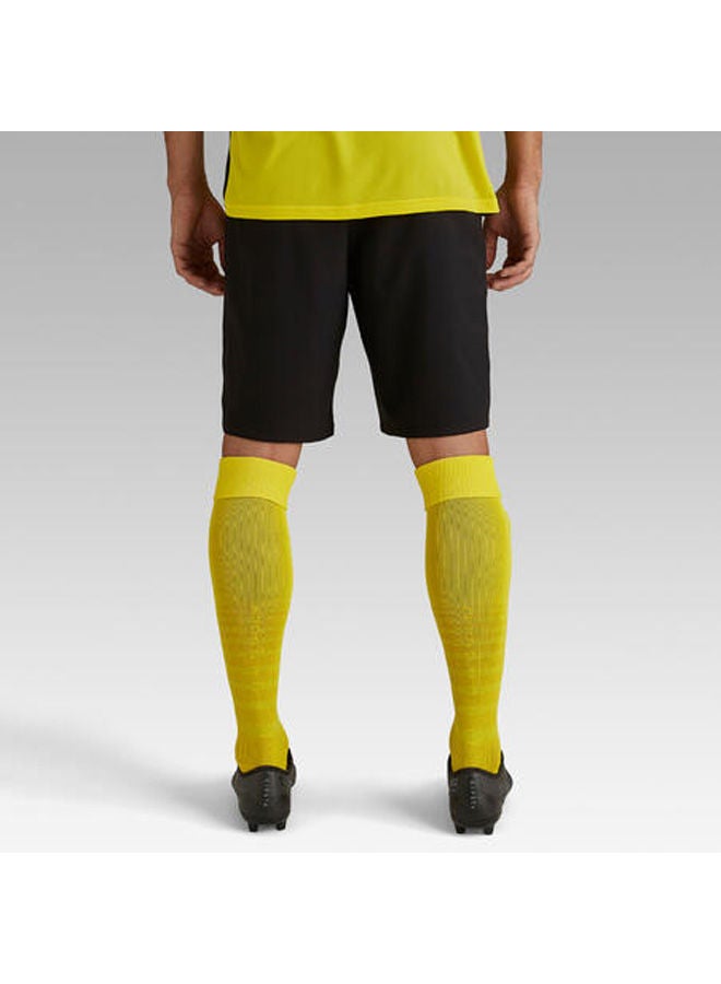 كيبستا شورت كرة قدم للكبار F500 – لون أسود - Image 4