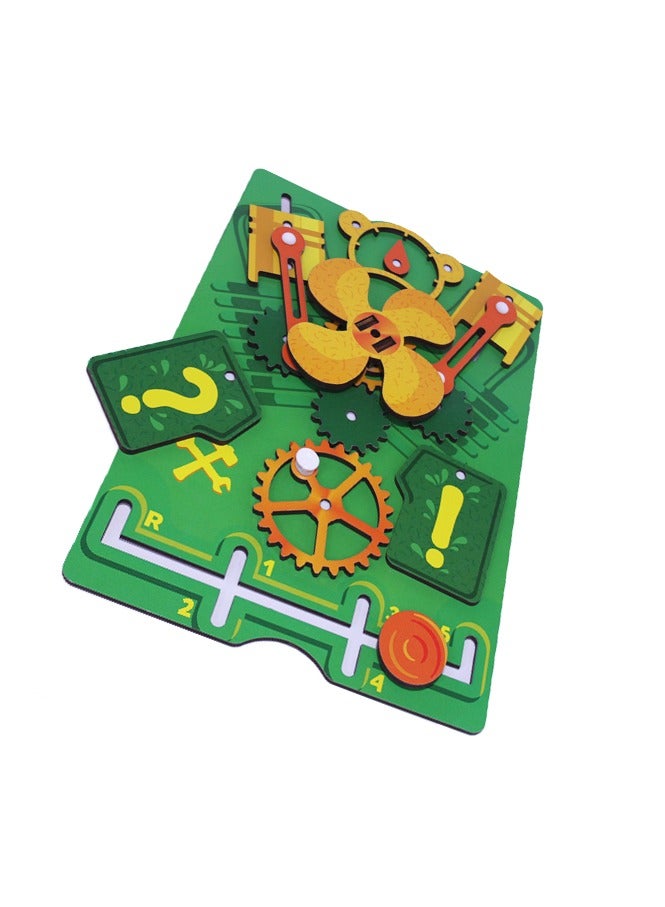 فوفا لوح تعليمي خشبي FOFA - ألعاب المحرك للأطفال الذين تتراوح أعمارهم بين 3+ سنوات - Image 2