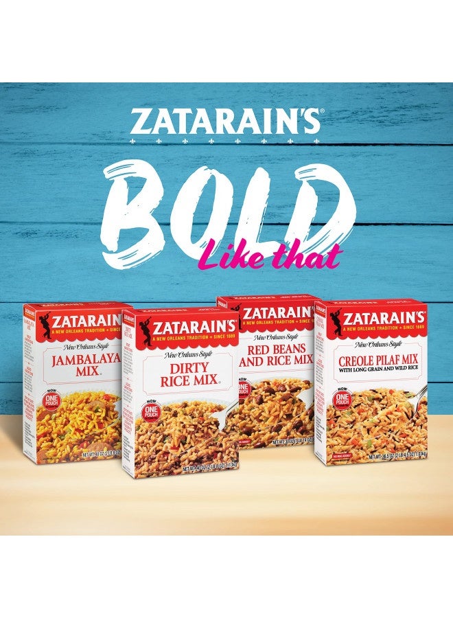 Zatarain'S Red Beans And Rice Mix, 30 Oz - One 30 Ounce Box Of Red Beans And Rice Seasoning Mix, Easy One-Pot Meal With Premium Spices - Image 3