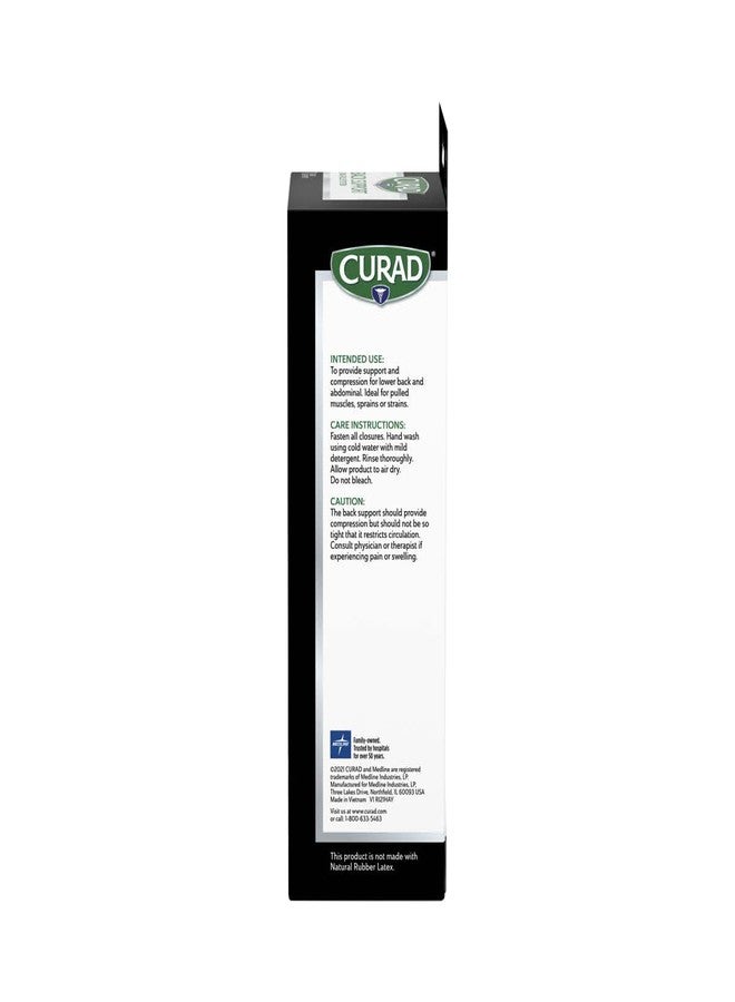 CURAD Back Support with Dual- Pulley System, Size S/M - Adjustable Compression - Image 5