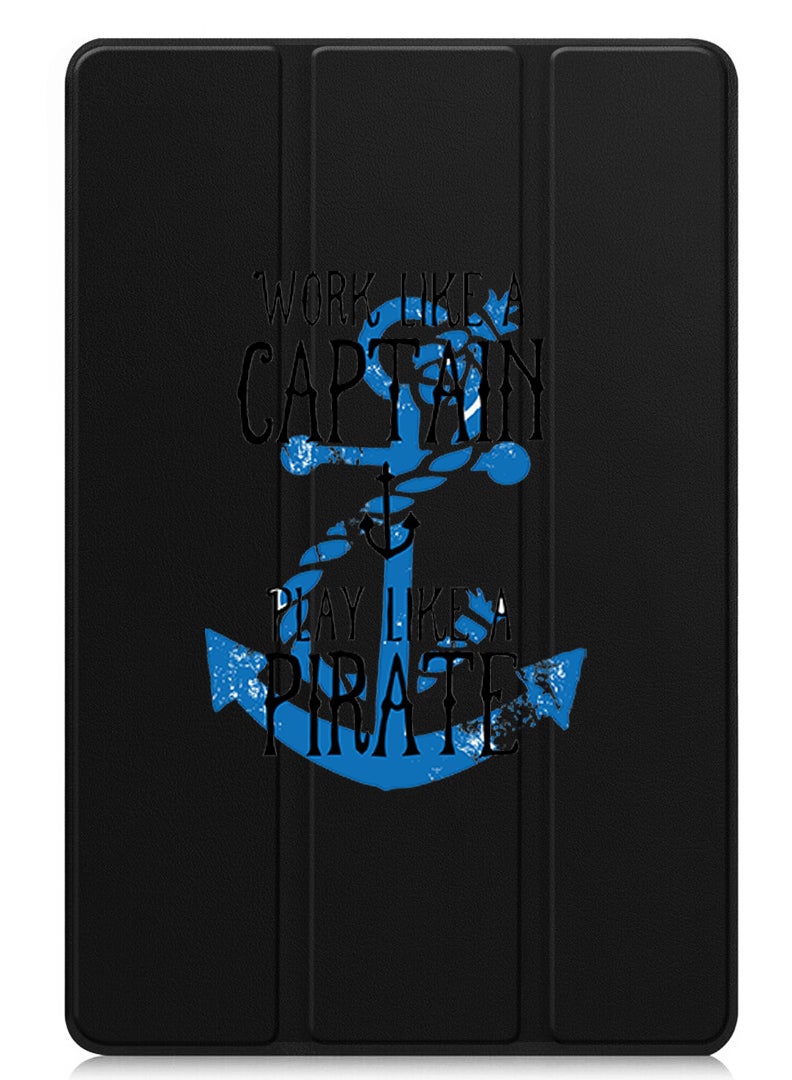 Theodor Protective Flip Case For Apple iPad Pro 13 (2024) With Trifold Stand Auto Wake Sleep Shockproof Cover Work like a Captain - Image 1