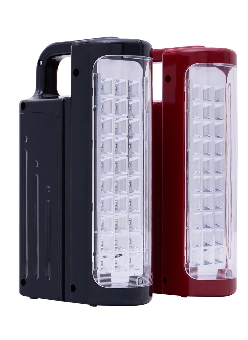 Clikon Clikon 2 In 1 Portable Rechargeable LED Lantern, Emergency Light With Power bank Function, 30 Pcs SMD LED, Charge Through Solar panels, Perfect for Home, Camping, Outdoor  - Image 2