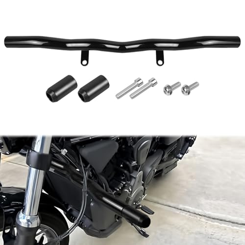 AUFER Motorcycle Front Highway Engine Guards Crash Bar Compatible With For Harley Sportster S RH1250S Nightster RH975 RH975S 20212025 FlatOut Bar Bumper Protector Freeway Bar - Image 1