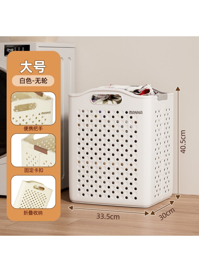 Folding Dirty Clothes Basket Household Laundry Basket Storage Basket Dirty Clothes Basket Balcony Bathroom Dirty Clothes Storage Basket