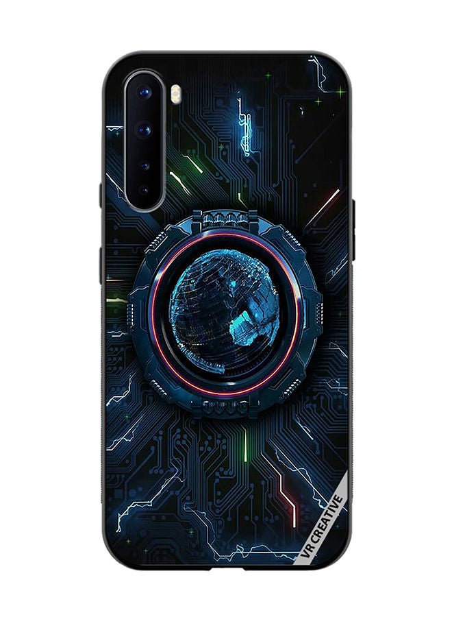 VR CREATIVE Protective Case Cover For OnePlus Nord Rain meter Design  Multicolour - Image 1