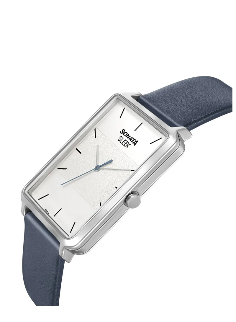 Sonata Sonata Quartz Analog Leather Strap Watch for Men