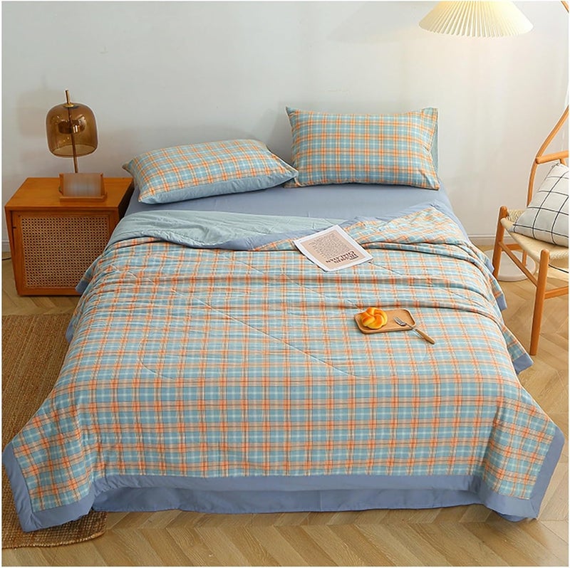 Summer Cool Quilt, Summer Cooler Quilt For Home, Summer Air Conditioning Quilt, Machine Washable & Easy To Care For All-Season Comforter (Color : T, Size : 200x230cm) - Image 1