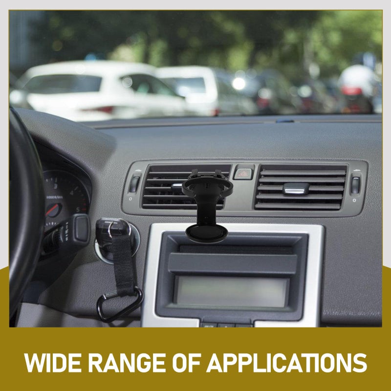 Universal Car Cup Holder Foldable with Ashtray Multifunctional for Travel - Image 4