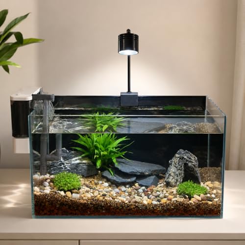 Unocho Natural Slate Stone Reptile Basking Platform Rock 10lb Fish Tank Rocks for Aquascaping Terrarium Decoration&Reptile Habitats Tortoise Enclosures(2-6 inches) - Image 5