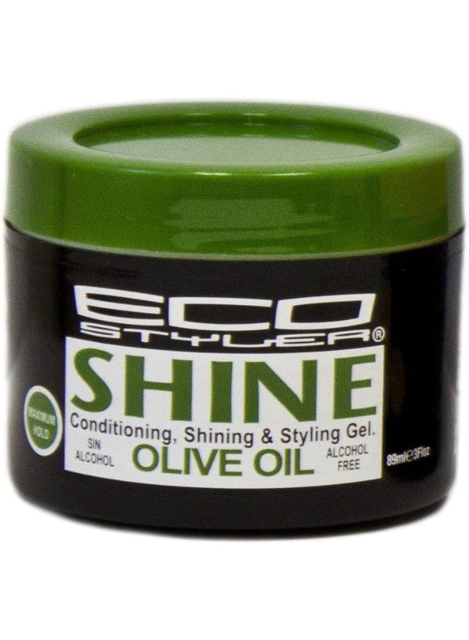 Ecoco Eco Shine Gel - Olive Oil For Unisex 3 Oz Gel - Image 1