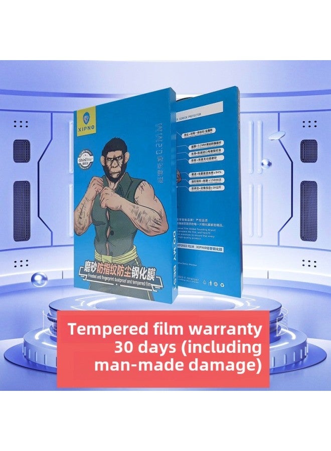 Xi Pin Gorilla Tempered Film For Apple 15 Anti-peep Tempered Film Iphone14 Frosted Anti-fingerprint 12 HD-Color:Anti-fingerprint AR Anti-peep XINPIN AR Plating (30 Days Warranty)-Dimensions:Apple 15PROMAX  - Image 3