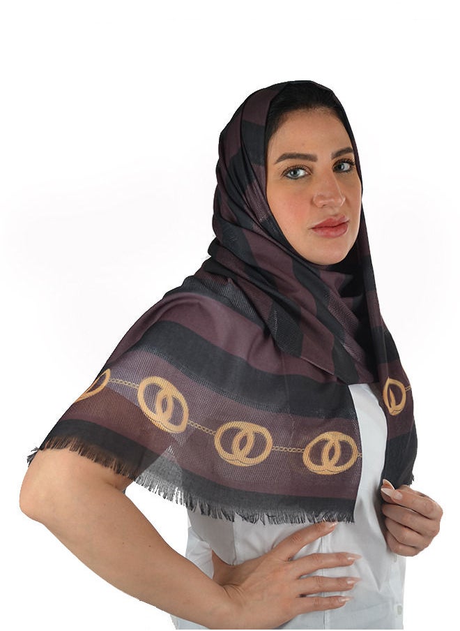 SD - Hijab And Scarf A Modern Design A Long Suitable For The Head And Wraps Around The Neck Excellent Material - Image 1