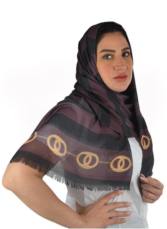 SD - Hijab And Scarf A Modern Design A Long Suitable For The Head And Wraps Around The Neck Excellent Material - Image 1