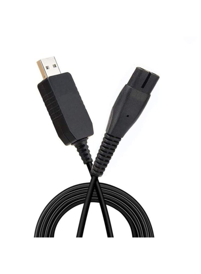 4.3V Charger Cable for Philips Shaver, USB Replacement Power Cord for Philips Norelco OneBlade Razor Chargers A00390 QP2520/90/70/RQ320/RQ328/RQ330/RQ331 Electric Shavers Accessories - Image 1