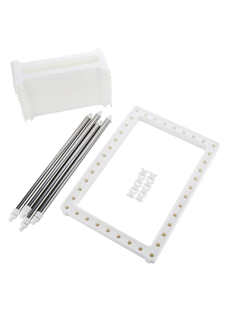 DubaiGallery Under Sink Organizer:2 Tiers,Expandable,Adjustable Shelf Organizer, Bathroom Kitchen Shelf Rack for Pots,Pans,Cleaner,Stainless Steel Cabinet Organizer... - Image 5