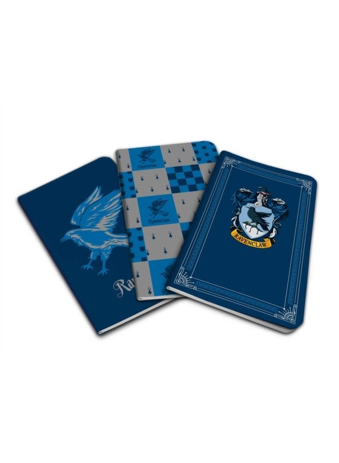 Harry Potter Ravenclaw Pocket Notebook Collection Set of 3 - Paperback
