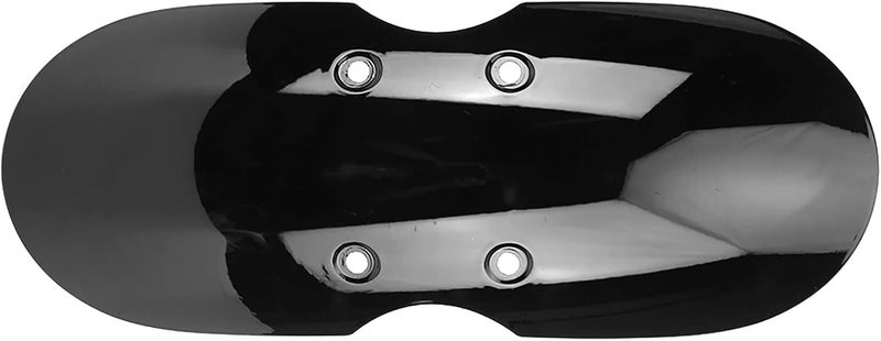 DOACT Motorcycle Motorcycle ,Motorcycle, Motorcycle Front Mudguard Replacement for T100 20012016 White(Dumb black) (Glossy Black) - Image 1