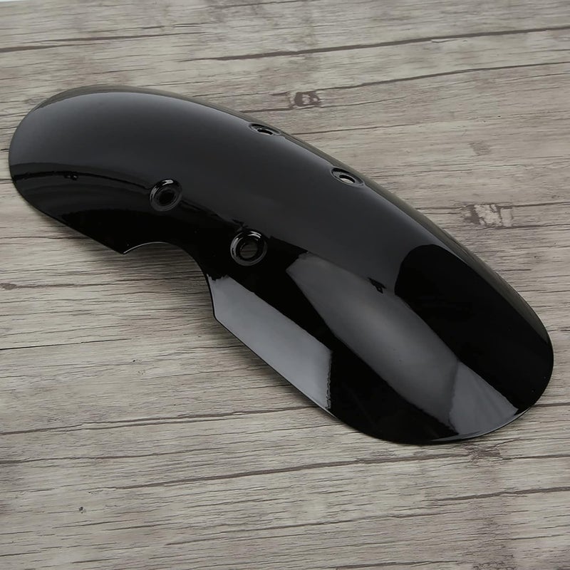 DOACT Motorcycle Motorcycle ,Motorcycle, Motorcycle Front Mudguard Replacement for T100 20012016 White(Dumb black) (Glossy Black) - Image 5