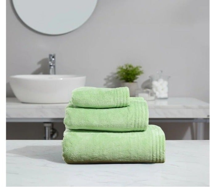 Relef Classic Hand Towel 50X90 cm, Pistachio Green - 1 Piece - Image 1