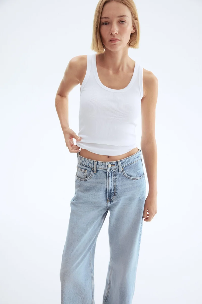 H&M Wide Ultra High Jeans