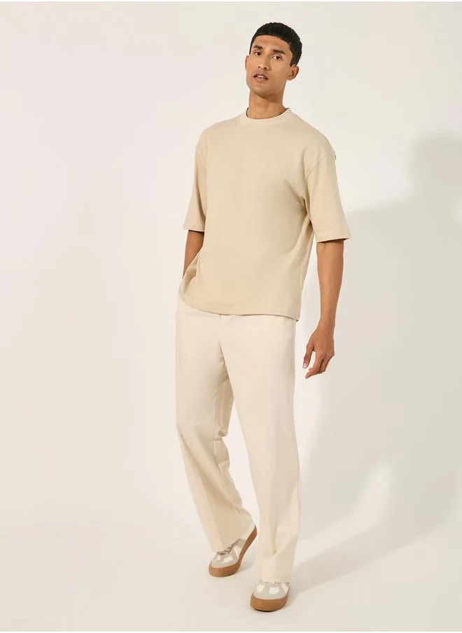 ستايلي Elasticated Waistband Oversized Trousers