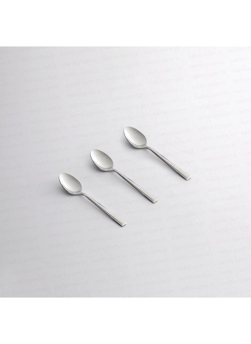 Milano Plain 12 Piece Tea Spoon Set - pzsku/Z6A00699B9E0F41935DCAZ/45/_/1729156502/eeaf6c6b-28c2-4352-91f9-f79b43d260d8