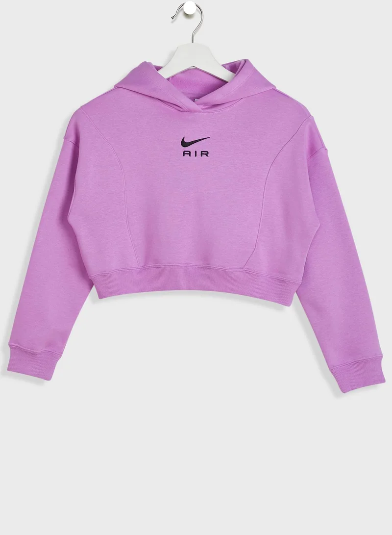 Nike Youth Nsw Air Cropped Hoodie