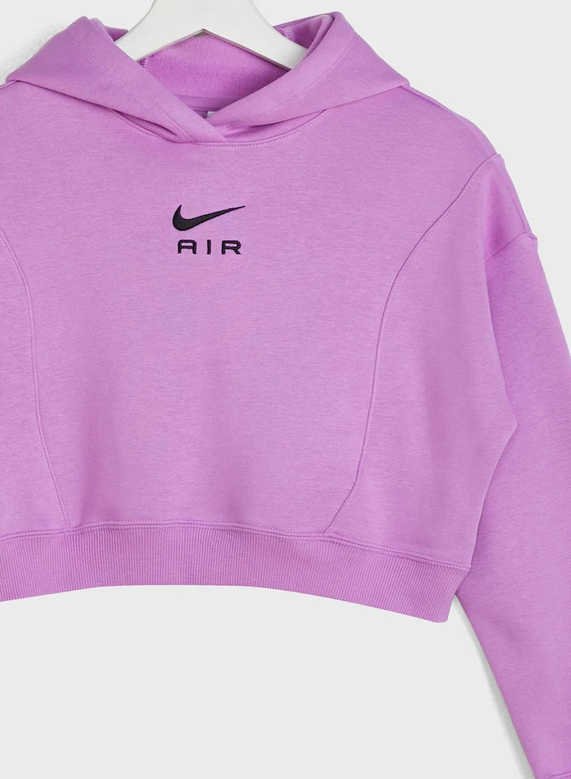 Nike Youth Nsw Air Cropped Hoodie