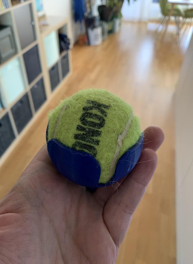 CERO 3D Printed Tennis Ball Holder (Black PLA Plastic) - Image 4