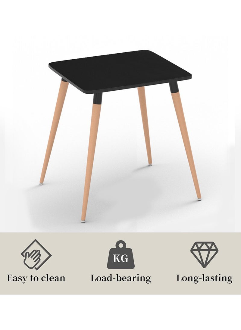 Mahmayi - Mahmayi Cenare Dining Set (Dining Table With 2 X Armchair) Black - Image 1
