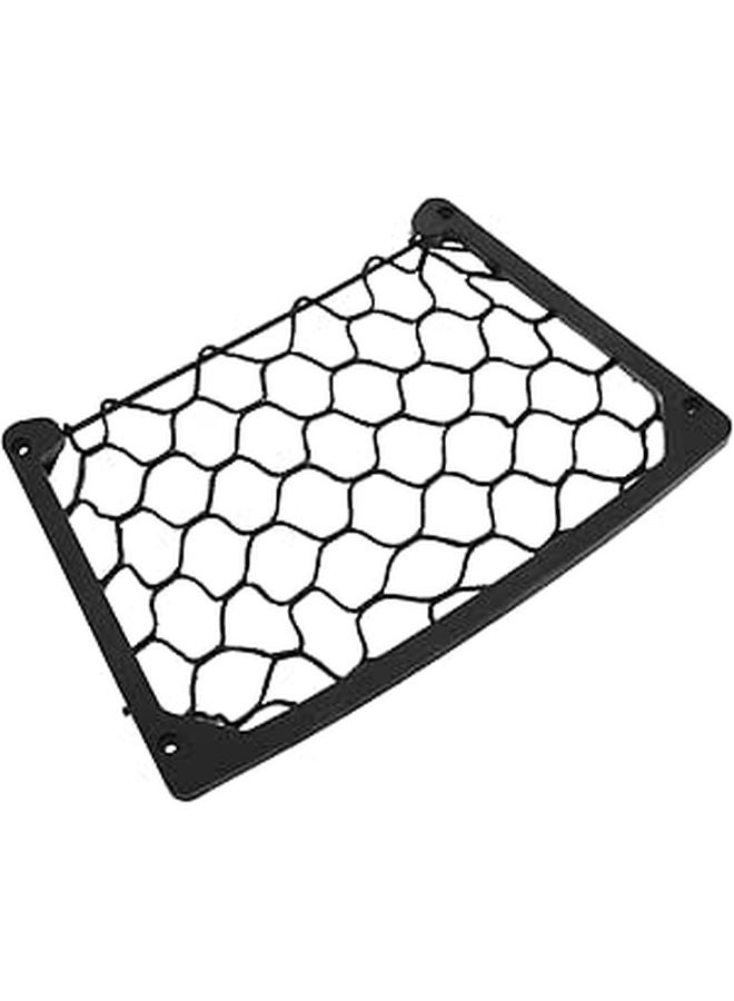 Heavy Duty Mesh Truck Cargo Net Bag Organizer For SUV RV Trunk Storage Black - Image 1