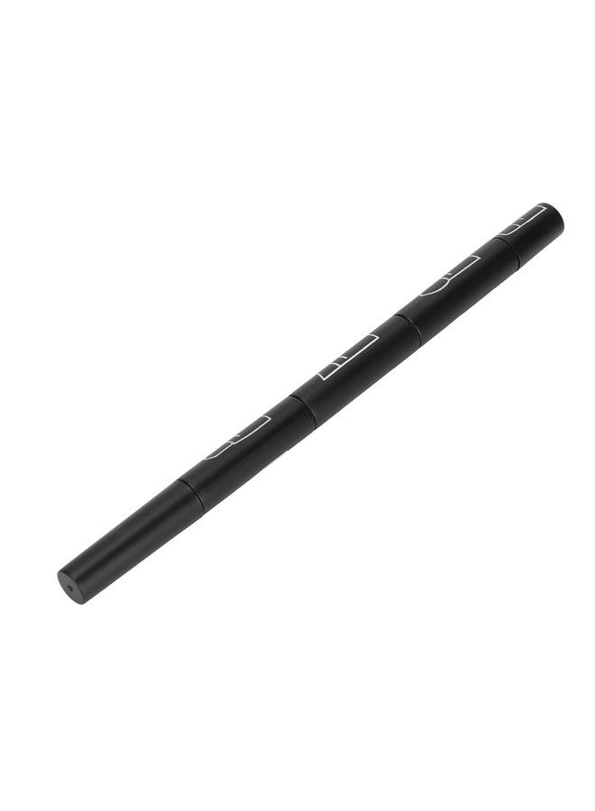 Filfeel 4 In 1 Telescopic Makeup Brushes Set Portable Retractable Lip Eyebrow Eyeshadow Cosmetic Brushes(Black) - Image 3