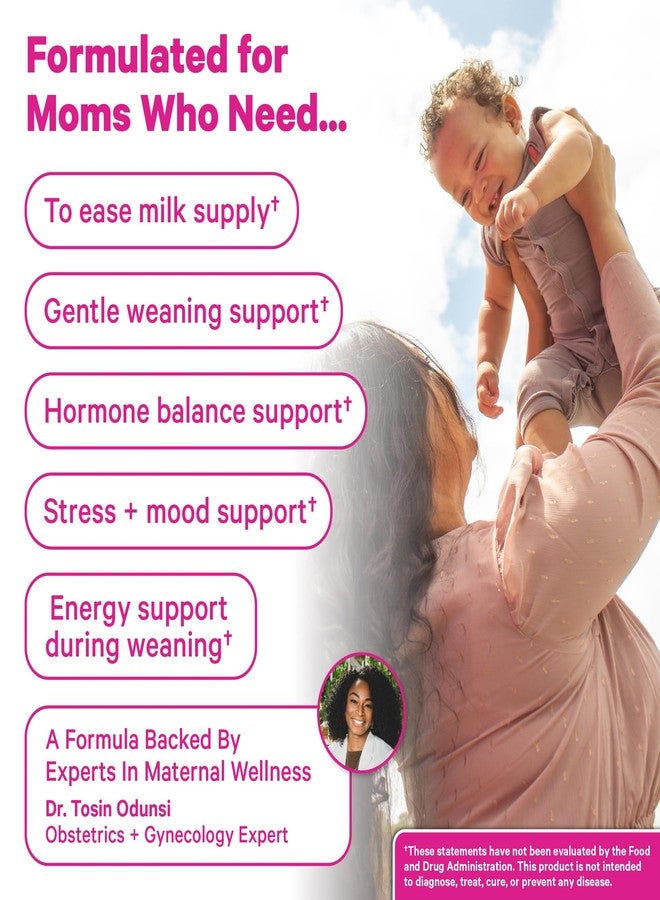 Pink Stork No Flow - Organic Sage Tea to Dry Up Breast Milk Supply and Decrease Milk Production, Stop Breastfeeding, Wean Lactation Naturally, Postpartum Essentials - Hot or Iced - 15 Sachets - Image 3