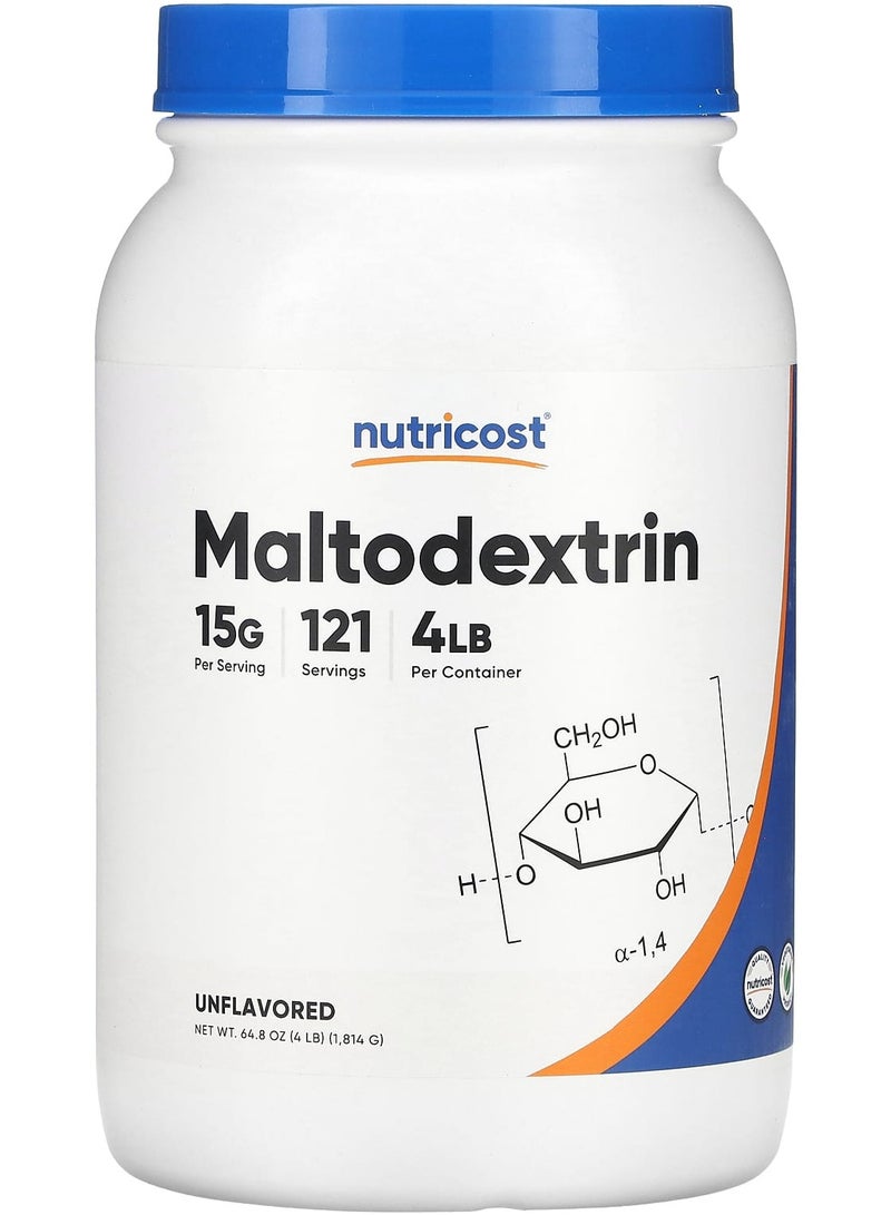 Nutricost مالتوديكسترين، بدون نكهة، 64.8 أونصة (1,814 جرام)