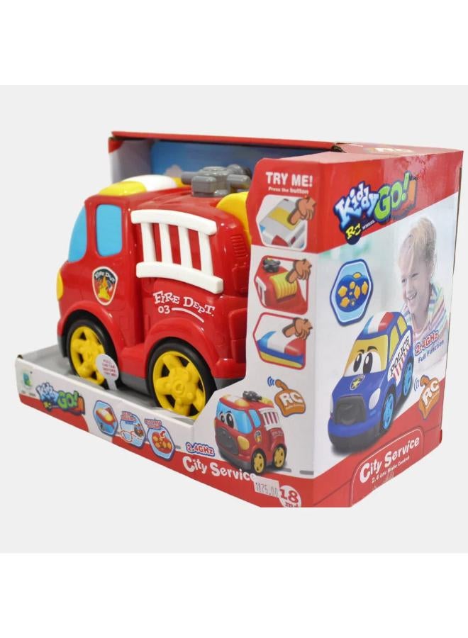 DHTRC10405J\City Service Fire 19Cm 4Ch R/C Car - Image 3